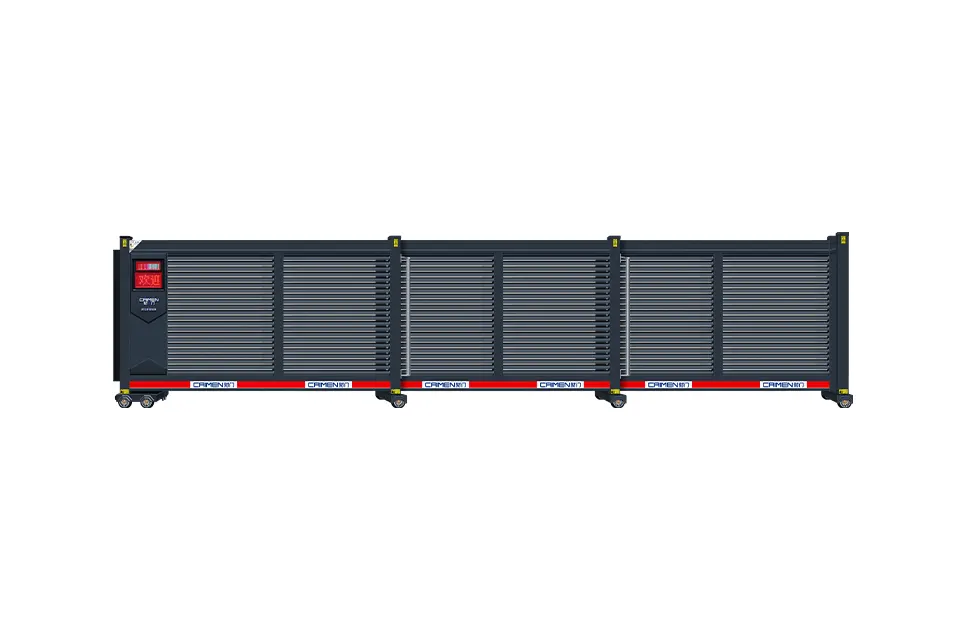 Telescoping Sliding Gate