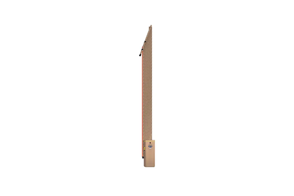 Vertical Pivot Gate Operator Champagne Gold)