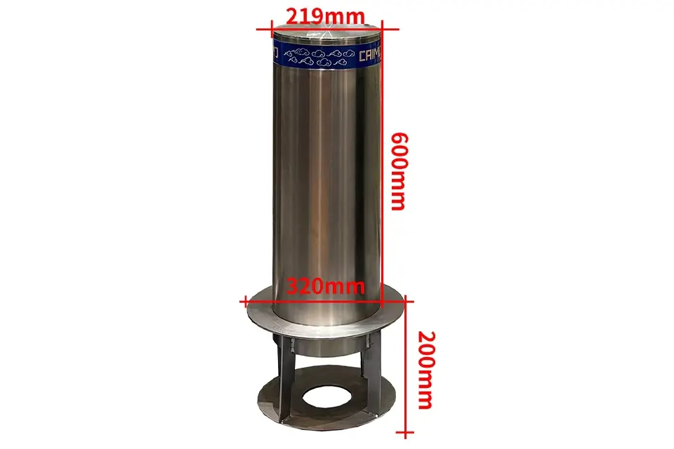 Fixed Bollard-size